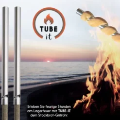 Stockbrot Grillrohr Tube-It 2 Stück
