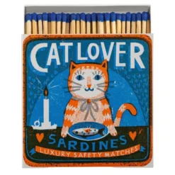 Streichhölzer Katzenliebhaber lang - Luxury Matches Square
