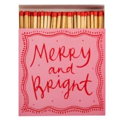 Streichhölzer Merry and Bright lang - Luxury Matches Square