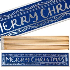 Streichhölzer Merry Christmas extra lang - XL Zündhölzer 28 cm