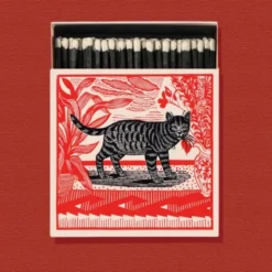 Streichhölzer schwarze Katze lang - Luxury Matches Square
