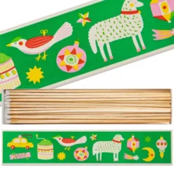Streichhölzer Weihnachtsmotiv extra lang - XL Zündhölzer 28 cm