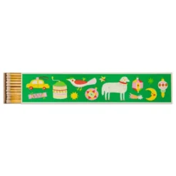 Streichhölzer Weihnachtsmotiv extra lang - XL Zündhölzer 28 cm