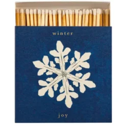 Streichhölzer WINTER JOY lang - Luxury Matches Square