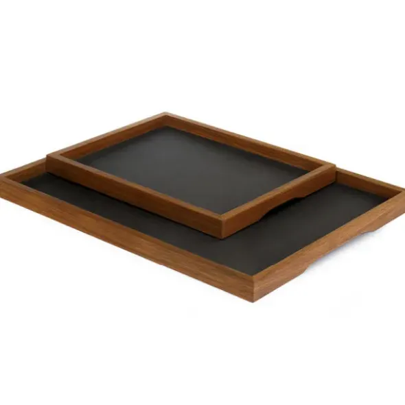 Tablett BASIC L - Serviertablett Nussbaumholz 50 x 39,5 cm