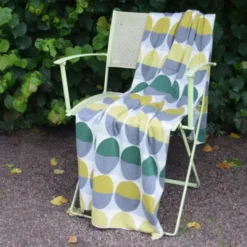 Tagesdecke OLIVIA Baumwolle 170 x 130 cm - grün