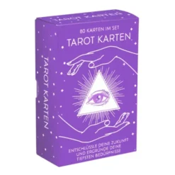 Tarotkarten - Box mit 80 Karten
