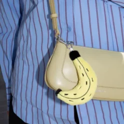 Taschenanhänger Banane – Anhänger für Rucksack, Schulranzen & Taschen