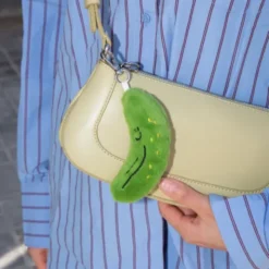 Taschenanhänger Gurke – Anhänger für Rucksack, Schulranzen & Taschen