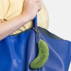Taschenanhänger Gurke – Anhänger für Rucksack, Schulranzen & Taschen