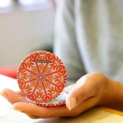Taschenspiegel MANDALA klappbar - 2fach Vergrößerung