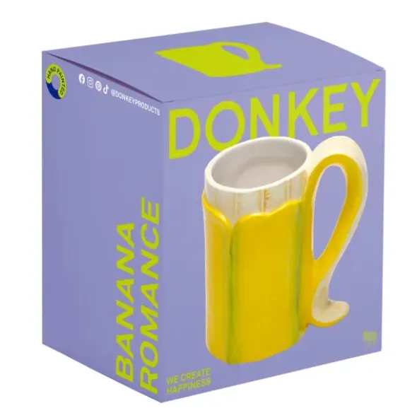 Tasse Banane - Keramik gelb