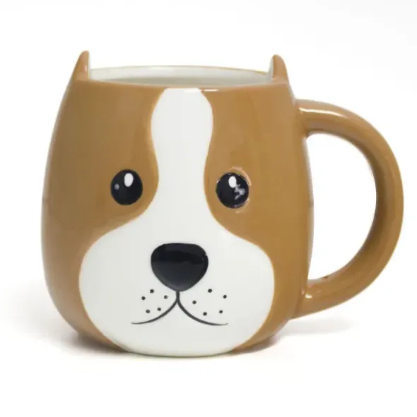Tasse Hund - Tier Kaffeebecher WOOF!