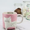 Tasse MEOW Cute Cat - Animal Kaffeebecher Katze