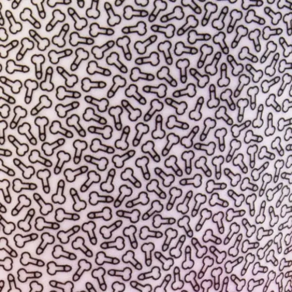 Tasse mit Mikro Penis Motiv