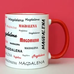 Tasse mit Namen - Namenstasse rot