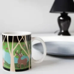Tasse mit Waldtiere Wechselmotiv - Morph Mug WOODLANDS - Wärmeeffekt