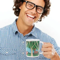 Tasse mit Waldtiere Wechselmotiv - Morph Mug WOODLANDS - Wärmeeffekt