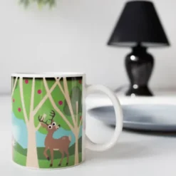 Tasse mit Waldtiere Wechselmotiv - Morph Mug WOODLANDS - Wärmeeffekt