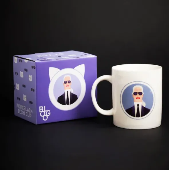 Tasse Mode Ikone - Designtasse Porzellan Icon Style
