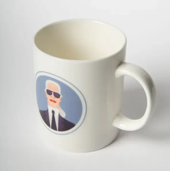 Tasse Mode Ikone - Designtasse Porzellan Icon Style