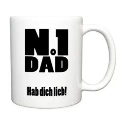 Tasse NO.1 DAD, personalisiert