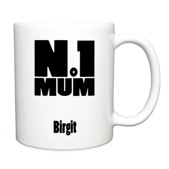 Tasse NO.1 MUM, personalisiert