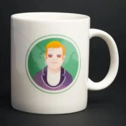 Tasse Popstar - Designtasse Porzellan Icon The Rock