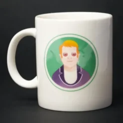Tasse Popstar - Designtasse Porzellan Icon The Rock