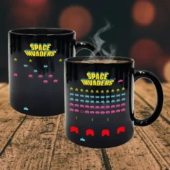 Tasse Space Invaders - Wechselmotiv Morph Mug - Wärmeeffekt