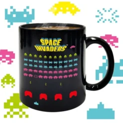 Tasse Space Invaders - Wechselmotiv Morph Mug - Wärmeeffekt