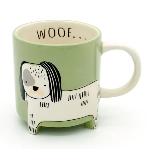 Tasse WOOF Cute Dog - Animal Kaffeebecher Hund