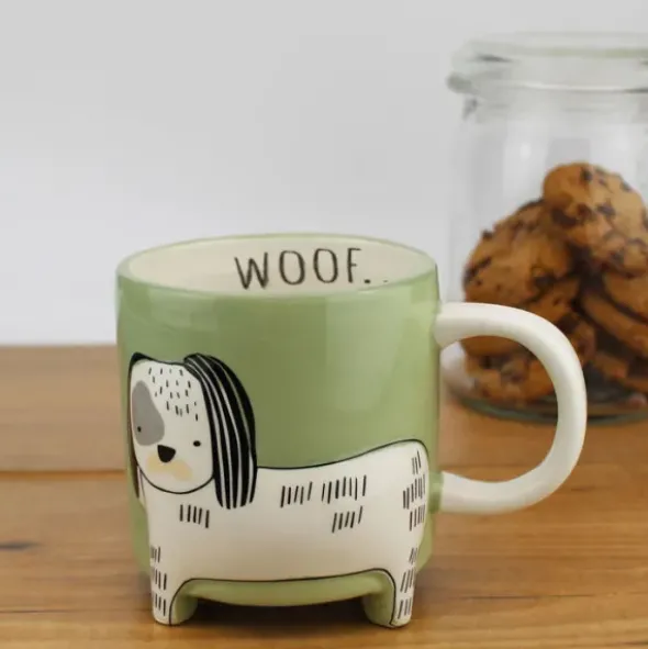 Tasse WOOF Cute Dog - Animal Kaffeebecher Hund