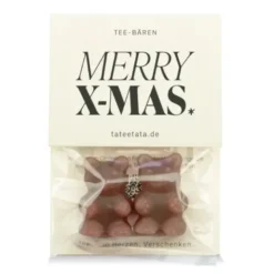 Tee Bärchen 2er-Set MERRY XMAS - Fichte Granatapfel