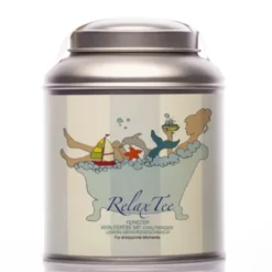 Teedose mit Kräutertee - Relax Tee