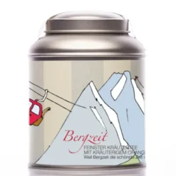 Teedose mit Tee - Bergzeit