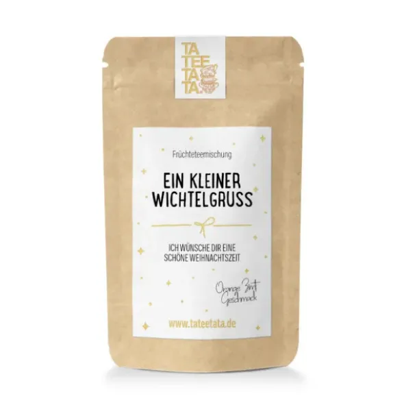 Tee Geschenktüte - Ein kleiner Wichtelgruss - Früchtetee