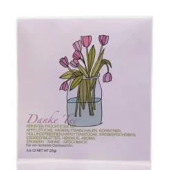 Tee im Umschlag - Danke Tee, Tulpen