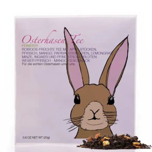 Tee im Umschlag - Osterhase