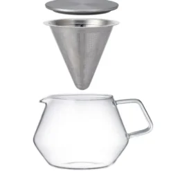 Teekanne CARAT aus Glas mit Teefilter 850ml