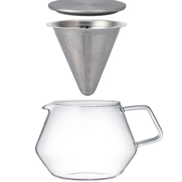 Teekanne CARAT aus Glas mit Teefilter 850ml