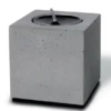 Teelichthalter Block aus Beton