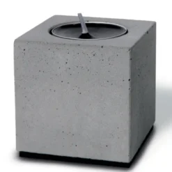 Teelichthalter Block aus Beton