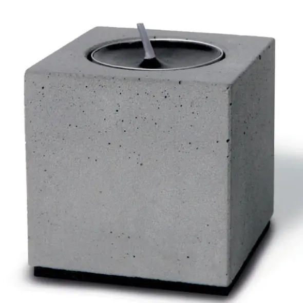 Teelichthalter Block aus Beton