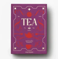 Tee Set im Aufbewahrungsbuch 3-teilig – Teezange, Tee-Ei & Honiglöffel