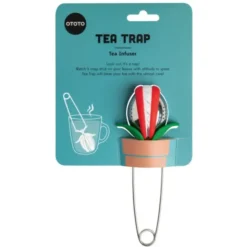 Teesieb TEA TRAP, fleischfressende Pflanze Tee-Ei