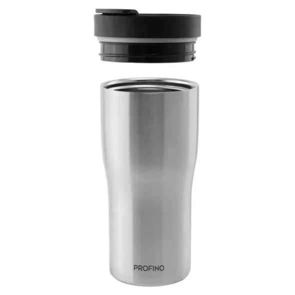 Thermobecher Edelstahl Barista 0,35 l silber