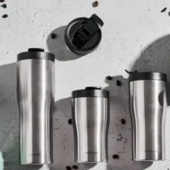 Thermobecher Edelstahl Barista 0,35 l silber