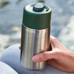 Thermobecher Travel Cup Edelstahl 340 ml olivegrün