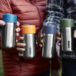 Thermobecher Travel Cup Edelstahl 340 ml türkis